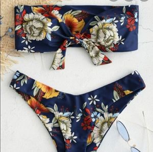 Zaful floral bikini